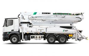 Betonpomp Schwing model S38SX Reptor