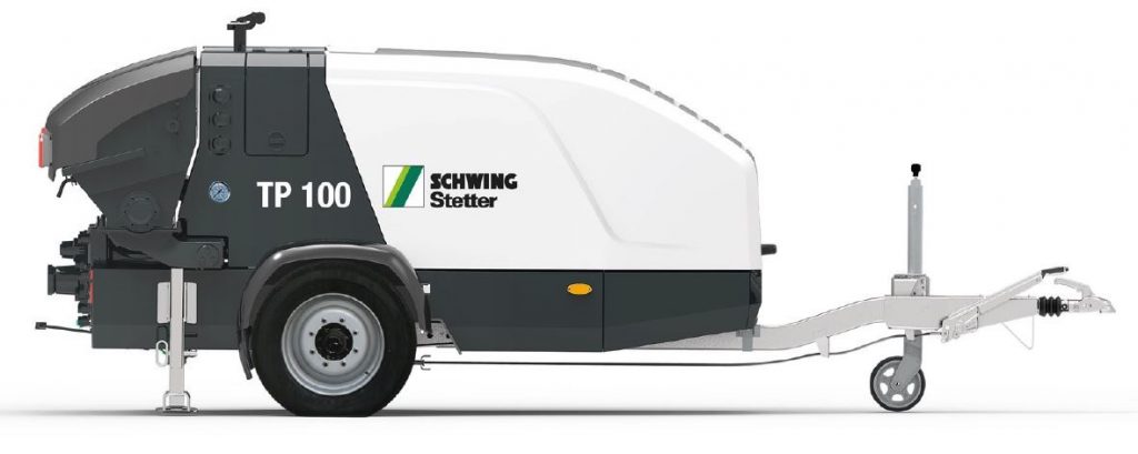 Schwing-Stetter stationaire betonpomp TP 100