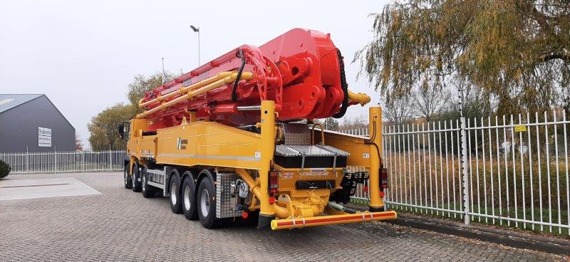 Schwing S65SX de grootste Schwing betonpomp 65 meter